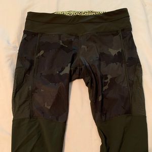 Lululemon Camo Crops